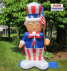 Uncle Sam with Flag Patriotic Inflatable